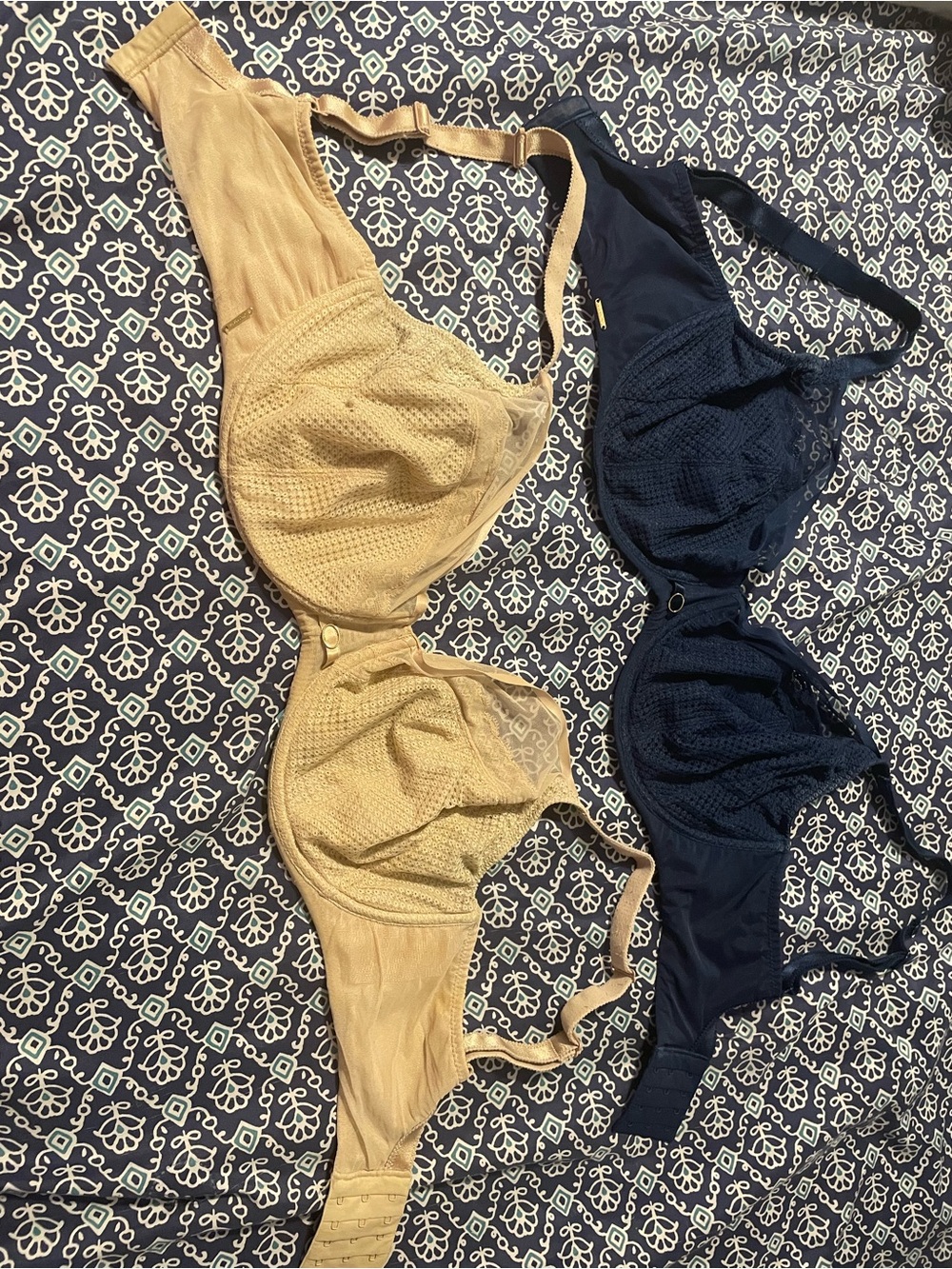 Chantelle Lace & Mesh Underwire Bra Bundle